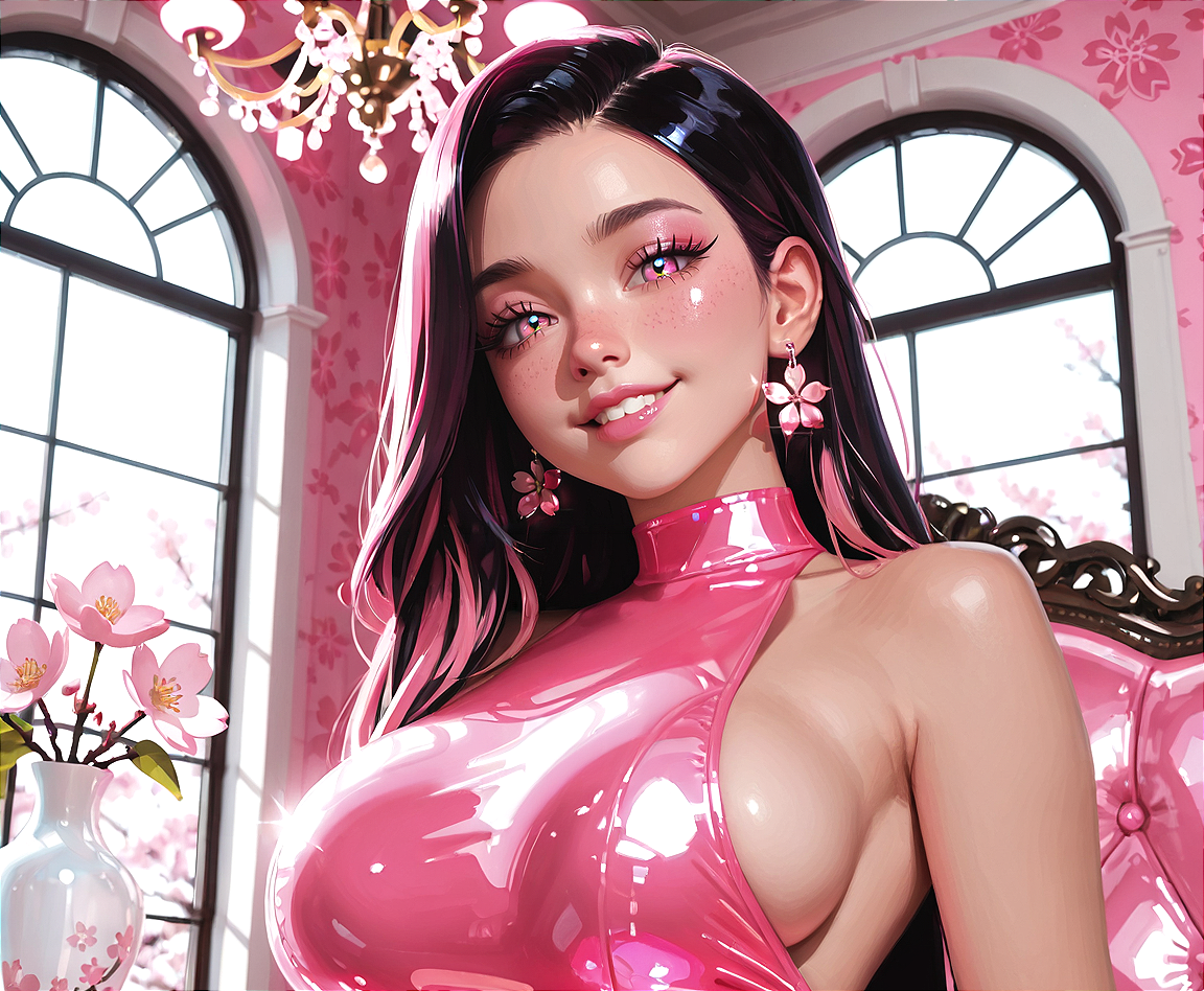 Princess Ariel’s Liquid Latex Palace